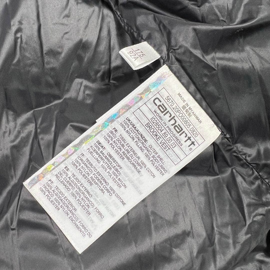美品 Carhartt カーハート Brooke vest 中綿ベスト M