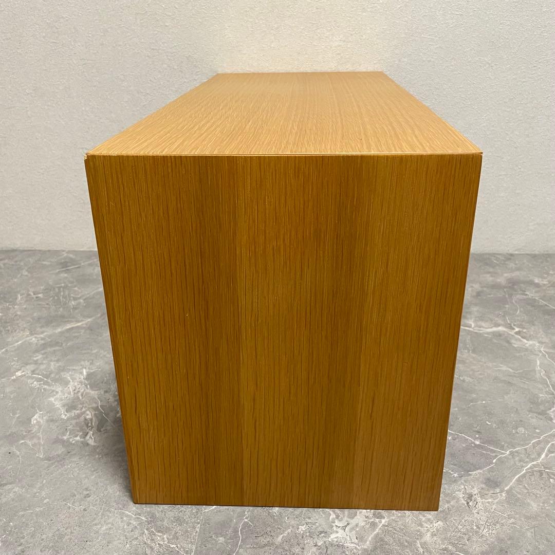 無印良品　MUJI コの字家具　 積層合板 オーク材　幅70cm 棚　机　デスク