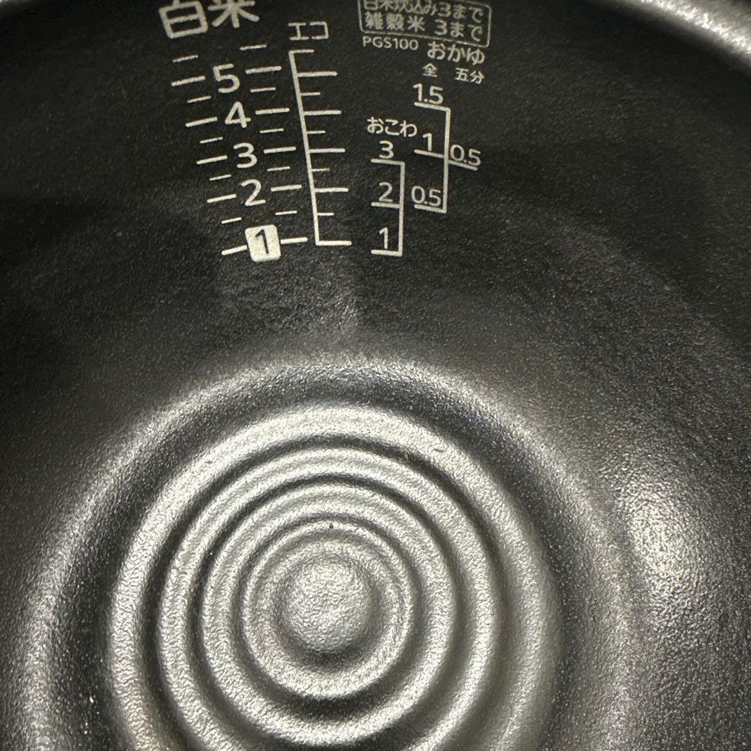 TIGER 炊飯器 JPG-S100 黒色