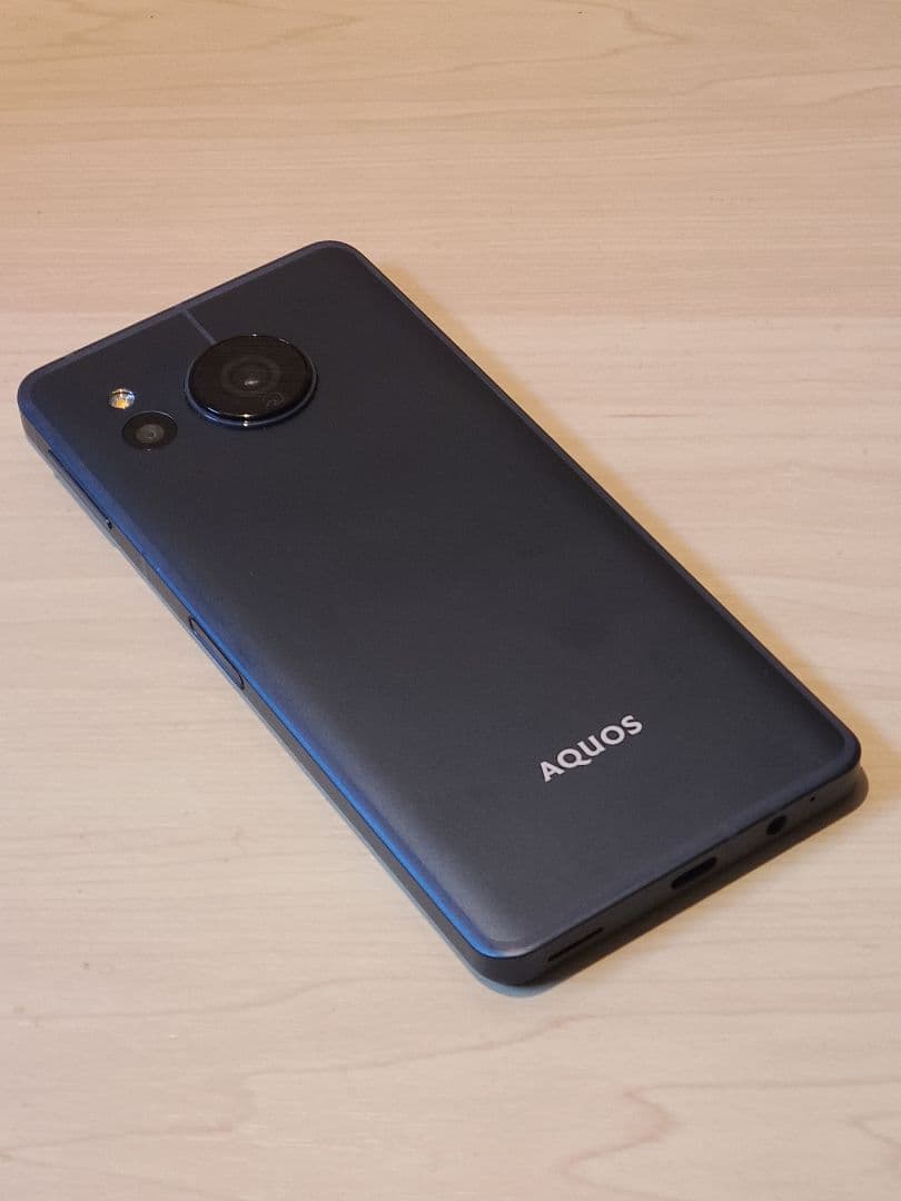 外観美品 AQUOS Sense 8 コバルトブラック