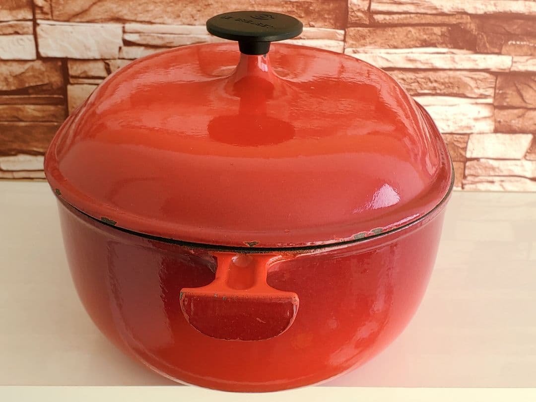 【希少品/値下げ中】ル・クルーゼ Enzo Mari エンツォ マリ大型オーバル