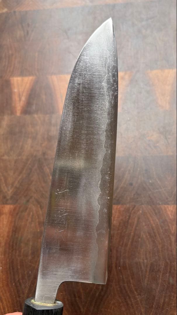 土佐打刃物　迫田刃物　青紙スーパー　牛刀　180mm 包丁　万能　鍛造