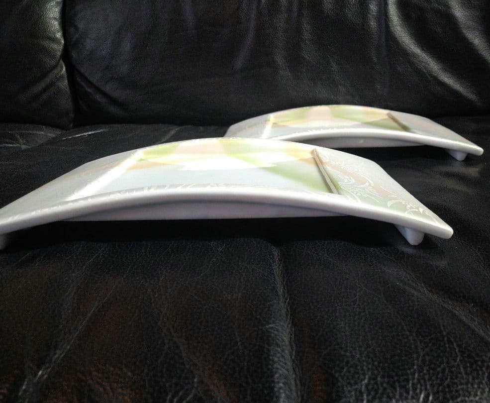 ♥ホームパーティー用♥美濃焼 ・名作良峰作高級浮き上り銀彩皿⬛５種豪華1セット