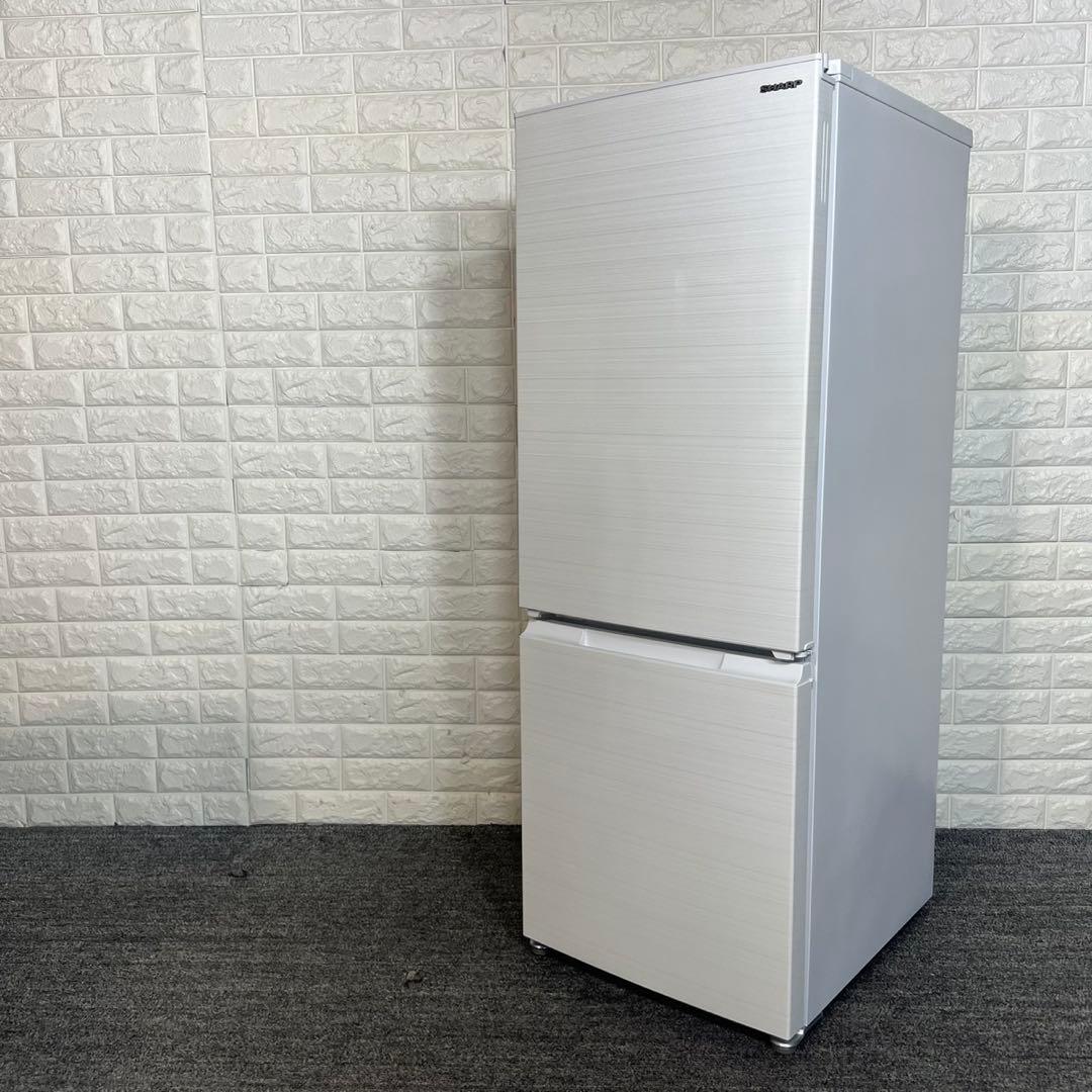 SHARP 冷蔵庫 SJ-D18G-W 179L 家電 どっちもドア B085