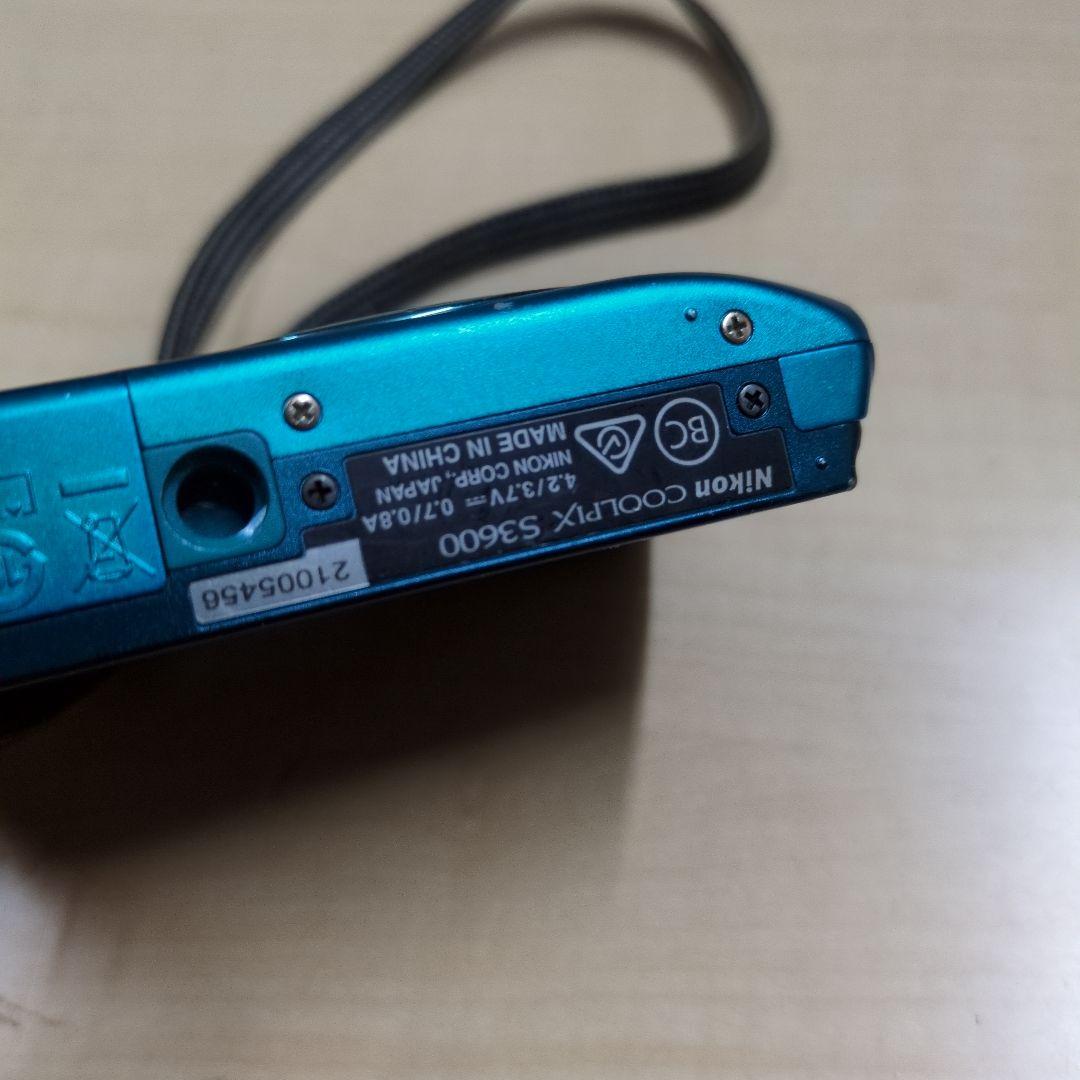 Nikon COOLPIX S3600 青