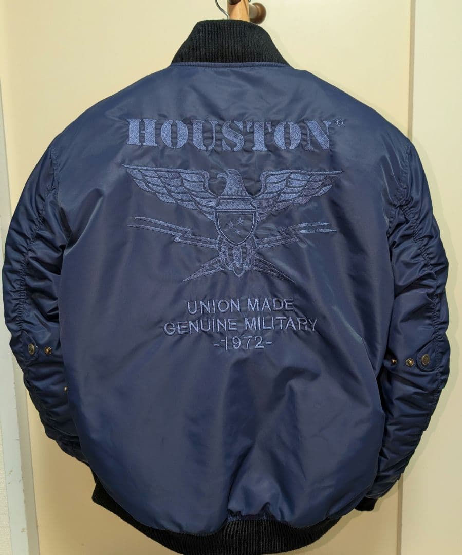 ヒューストン✨HTVA2211W✨MA-1ウインタージャケット ✨超美品✨XL