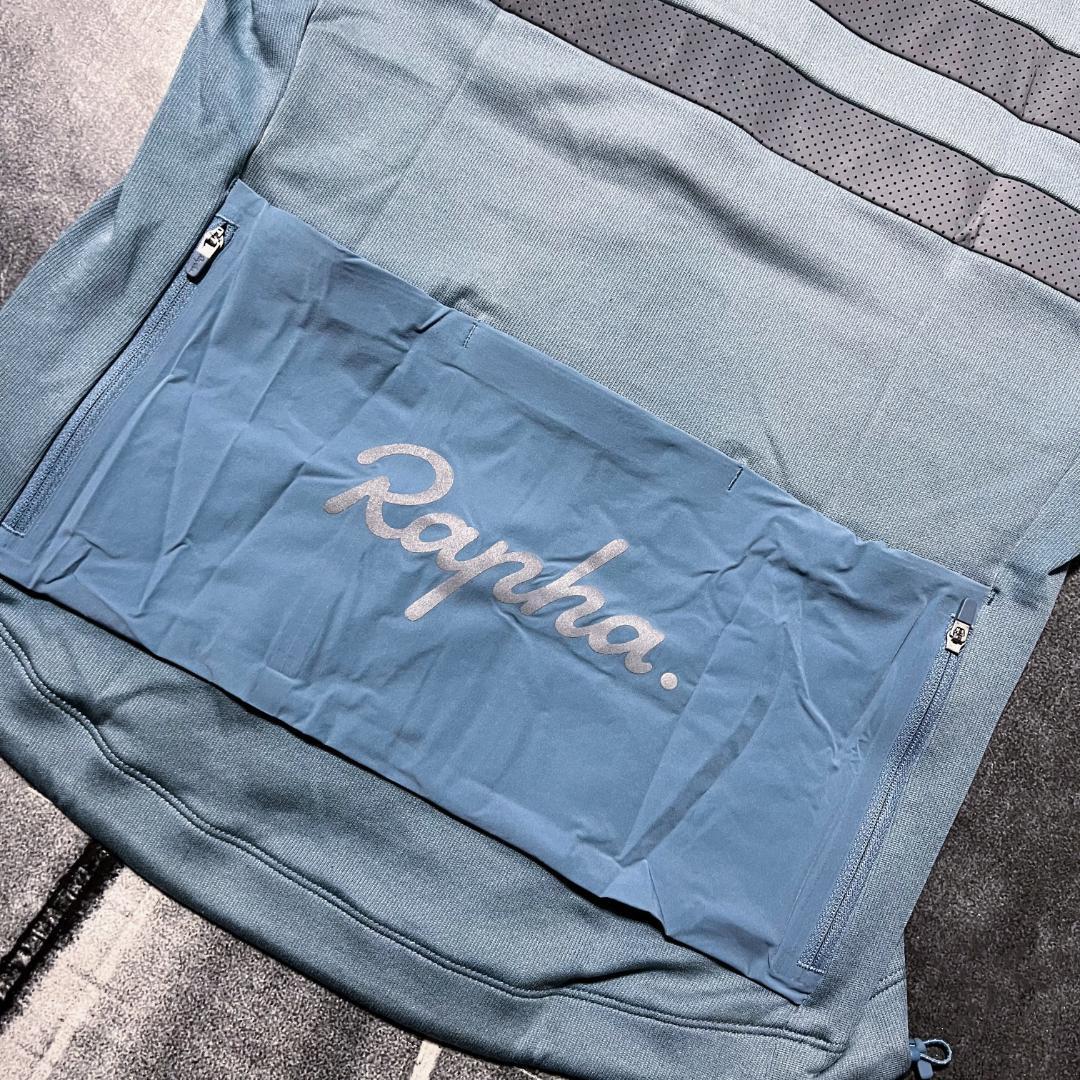 Rapha メンズ ブルベ ジャージ Mサイズ 半袖 ブルー