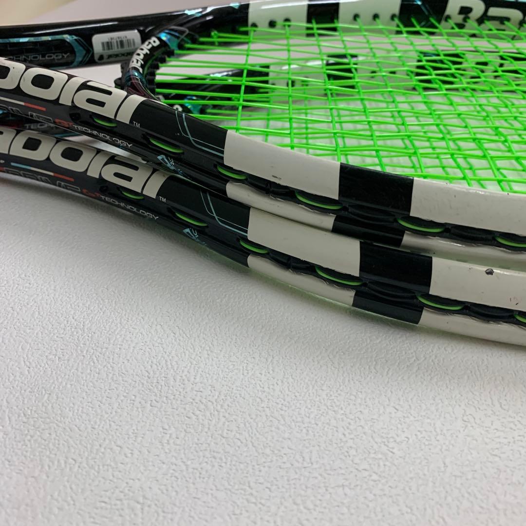 バボラPure Drive2012テニスラケット2本セットグリップG2