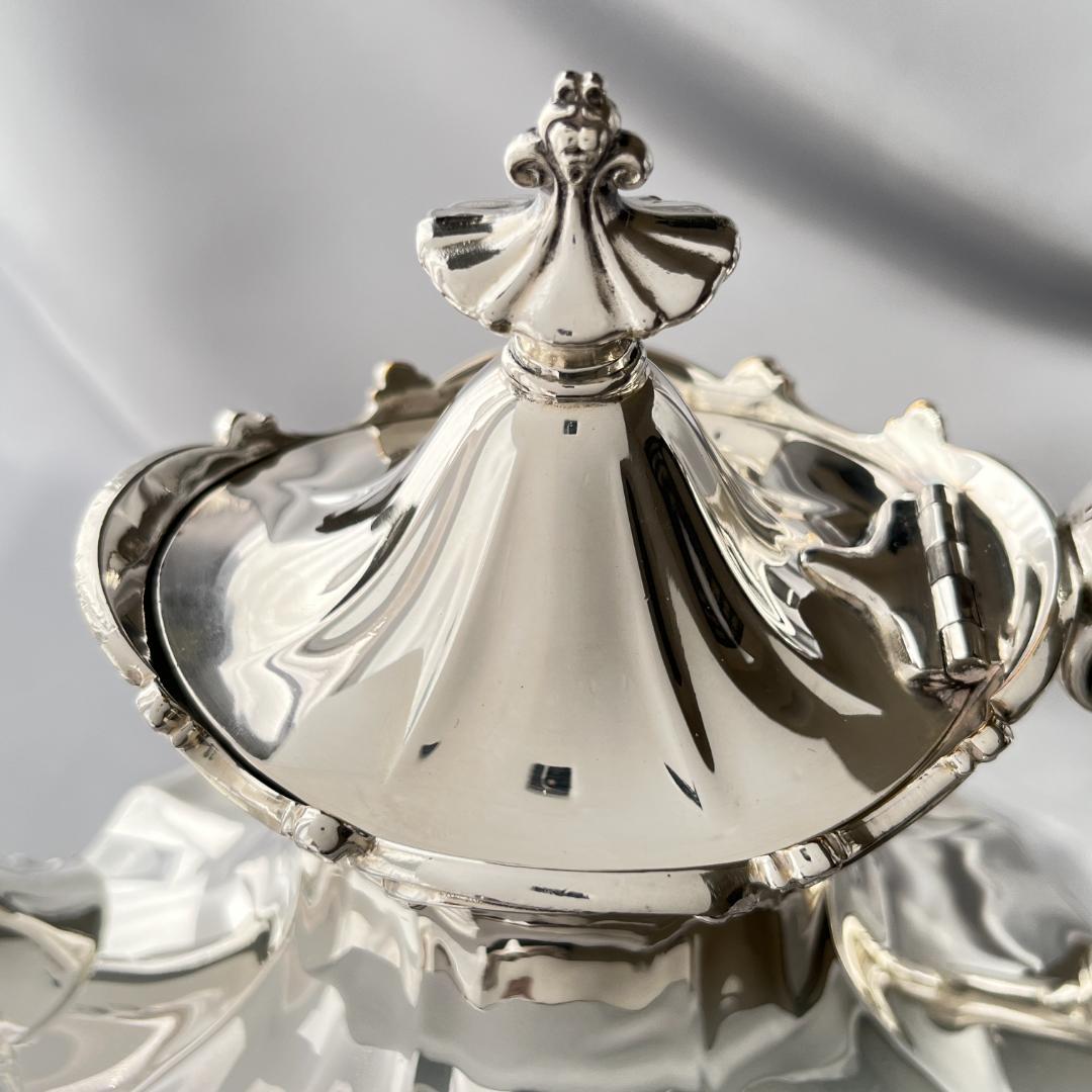 【Reed & Barton】Victorian ティーサービス 4点　優美！！