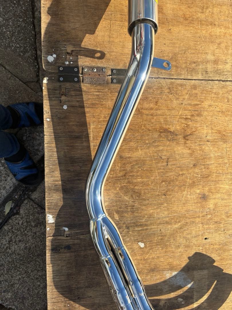 のんちゃん　CBX400F RPM マフラー　67Racing