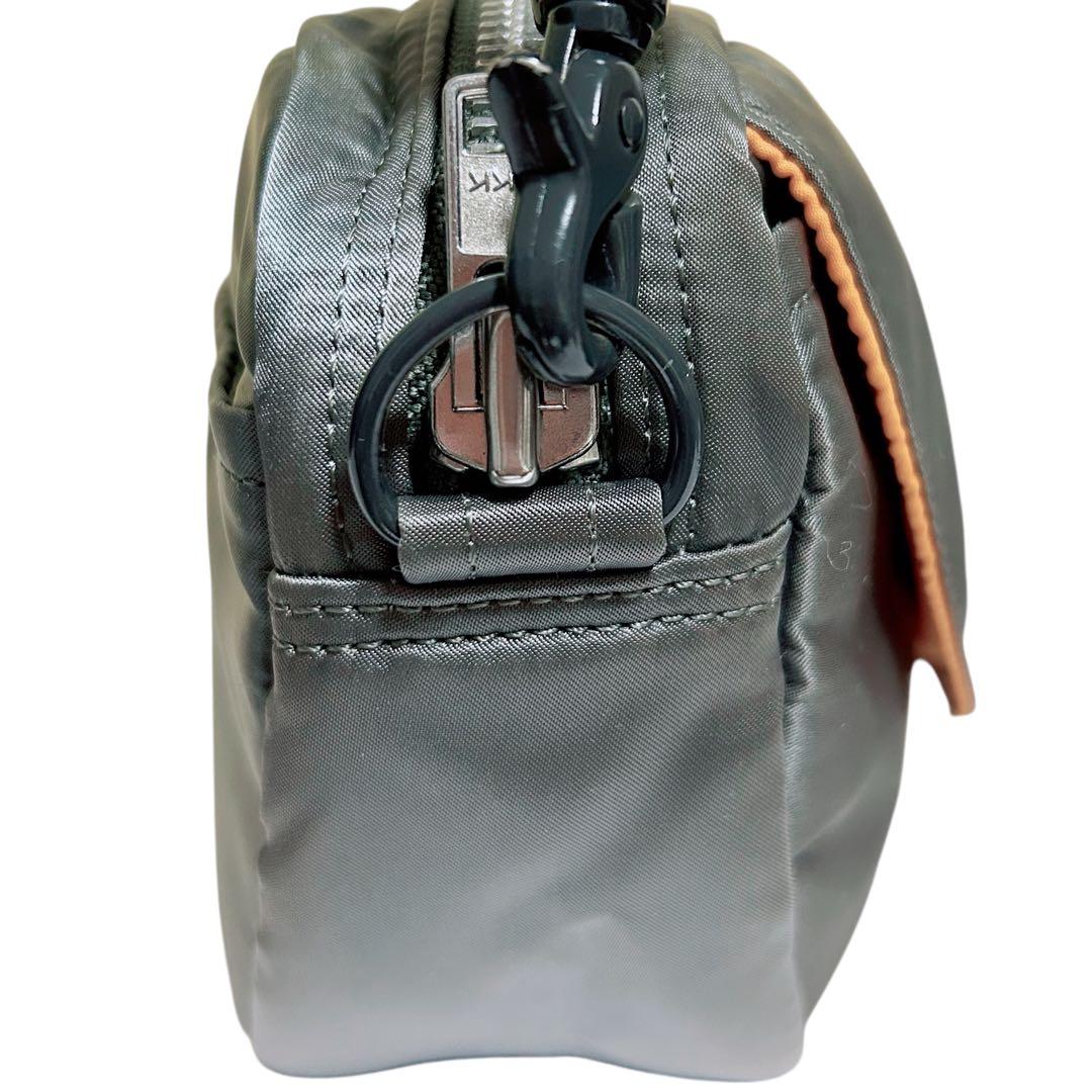 PORTER タンカー ハーフムーン ショルダーバッグ シルバーグレー 廃盤希少