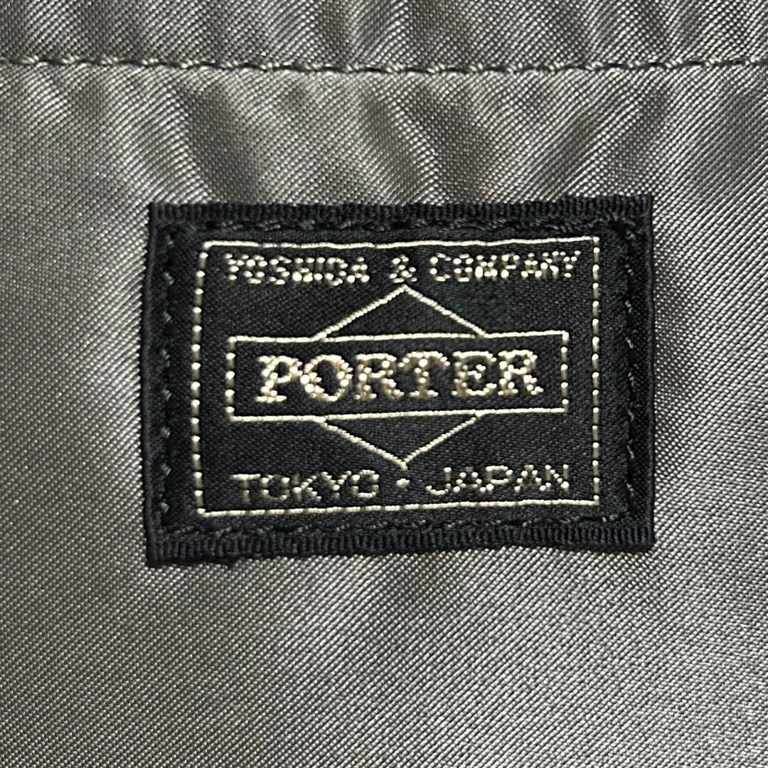 PORTER タンカー ハーフムーン ショルダーバッグ シルバーグレー 廃盤希少