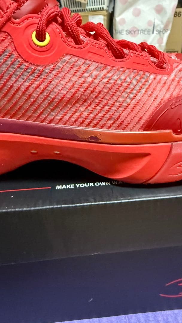 未使用28.5cm ウェイド　shadow 6 バッシュ　リーニン 花ノ町