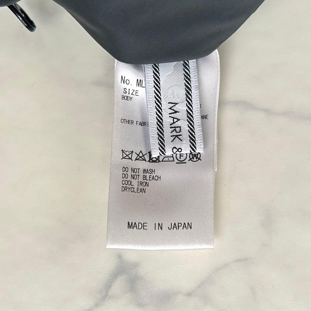 マークアンドロナ リバーシブル ジップブルゾン ニット スカル パーカー 50