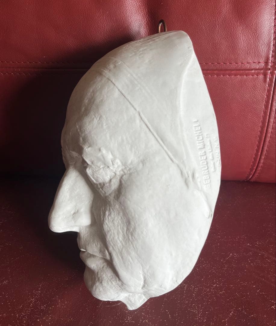 石膏像　ヨハン・ヴォルフガング・フォン・ゲーテ　デスマスク