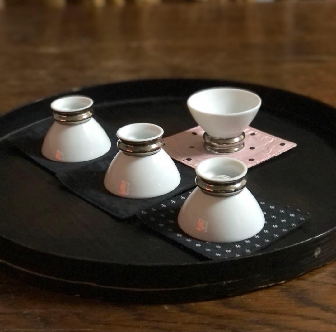 BERNARDAUDベルナルド F usion フュージョン酒杯4個−4