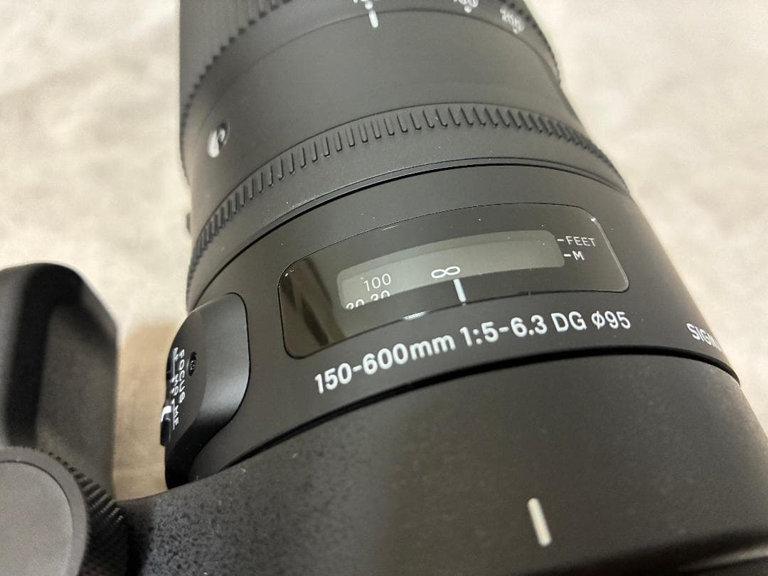 SIGMA 150-600mm Contemporary EF(フィルター付き)