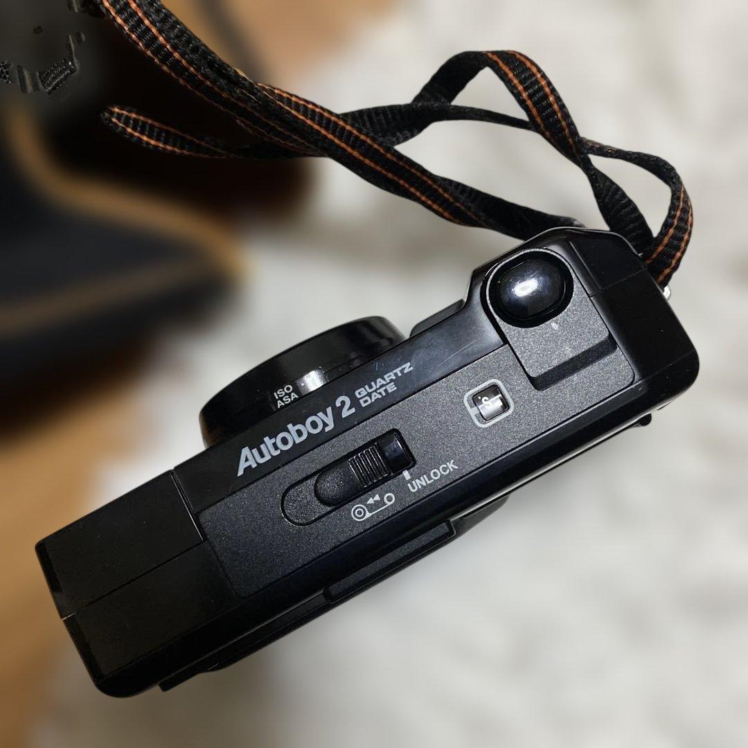 Canon Autoboy2 QD フィルムカメラ フィルム電池セット　キャノン