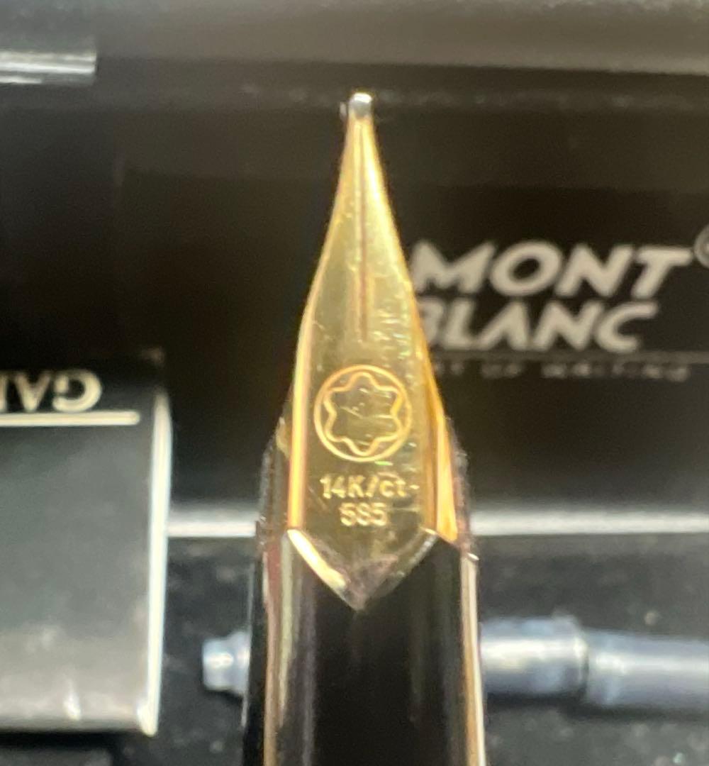 新学期応援‼️MONTBLANC 万年筆 14K 付属品、保証書付き