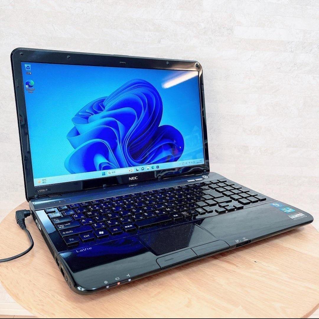 高性能i7 Office搭載 SSD500GB 快適動作 15.6型ノートPC