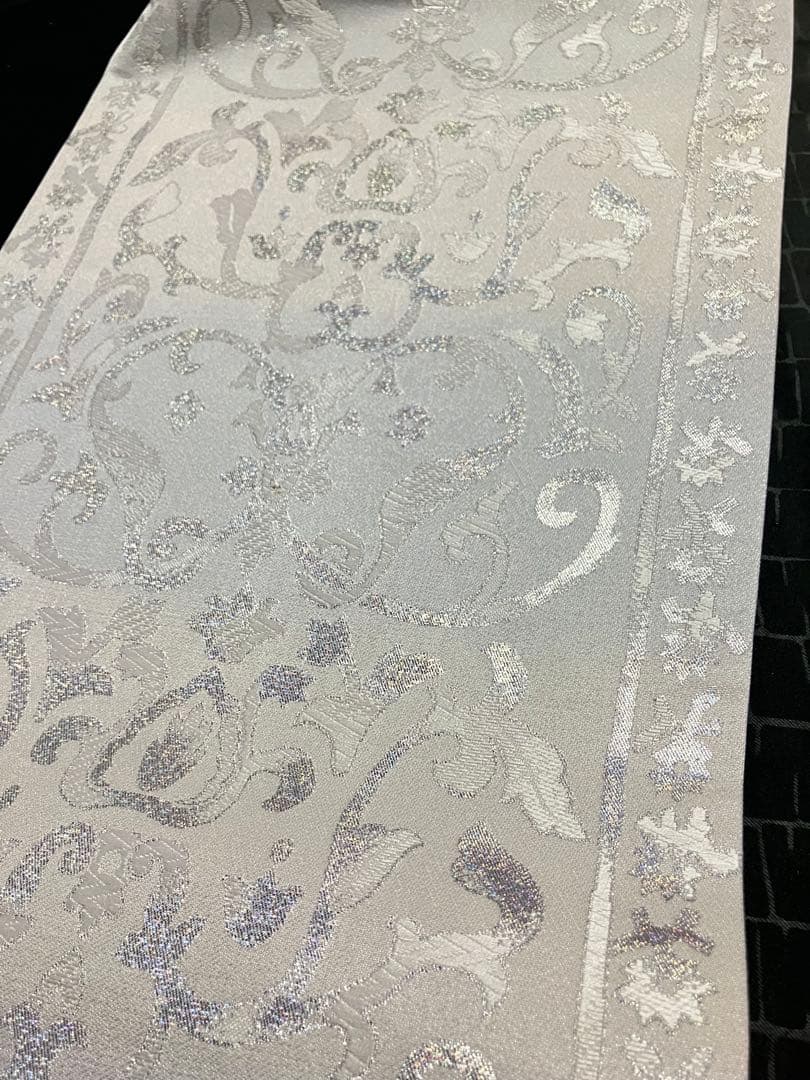 お仕立て上がり名古屋帯　新品未使用品　正絹　西陣織　No.359