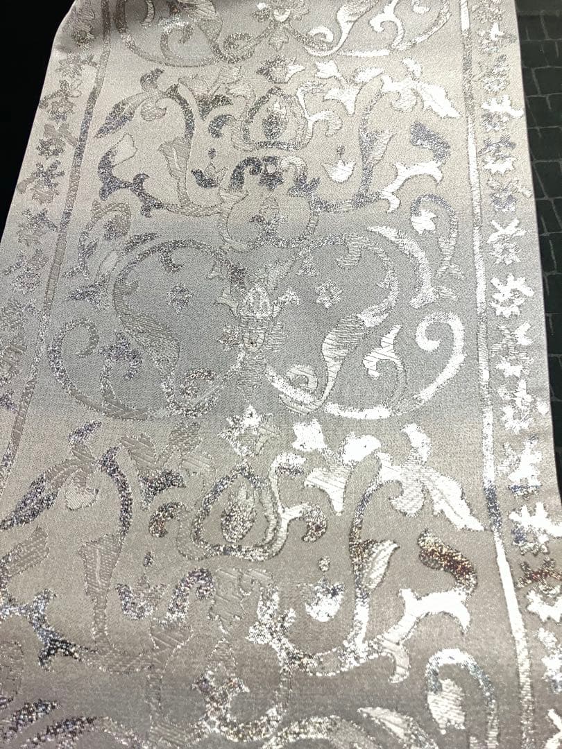 お仕立て上がり名古屋帯　新品未使用品　正絹　西陣織　No.359