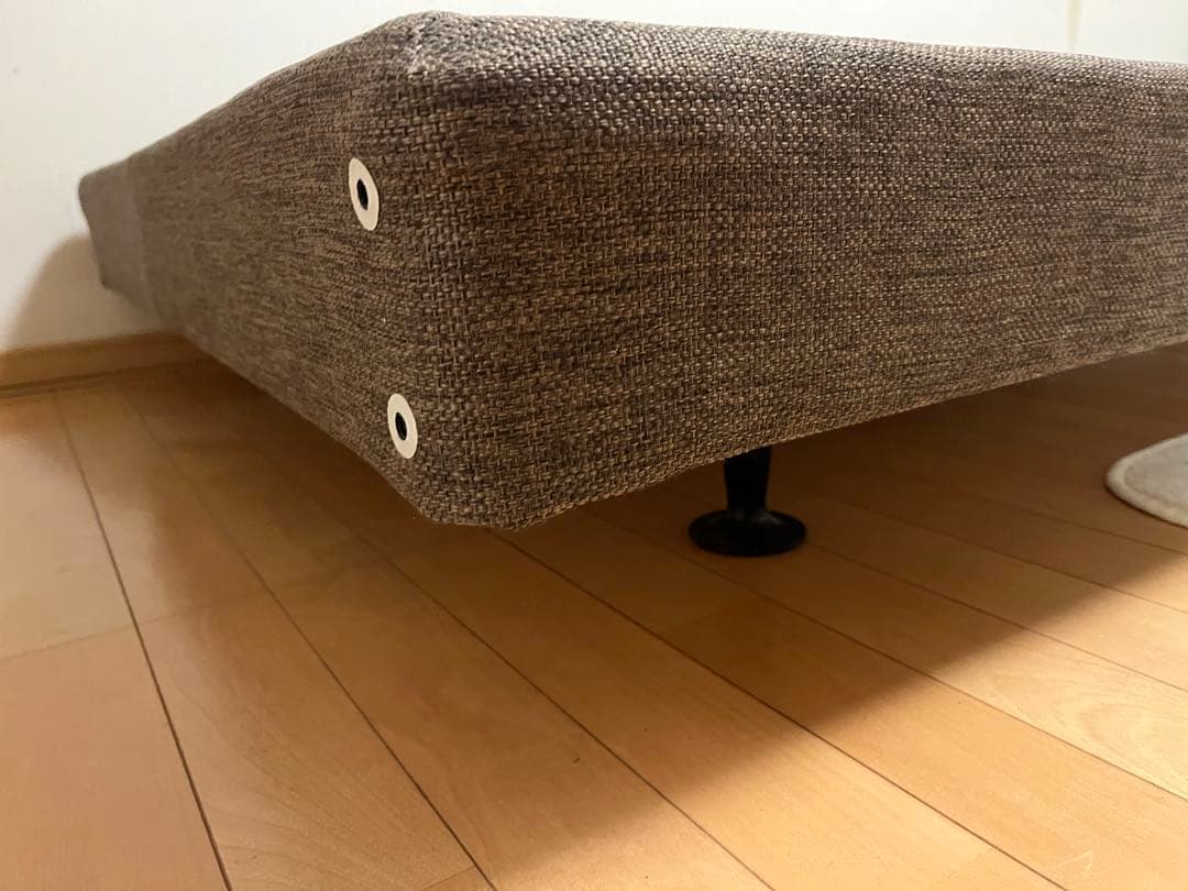 16日迄❗️シモンズ ボックススプリングセミダブル ベッドフレーム ダブルクッショ