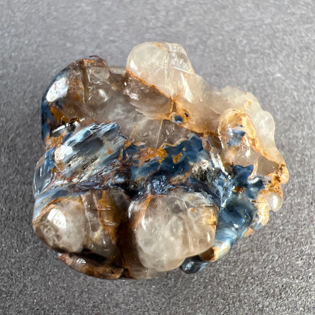 天然石　ロングイ　ピーターサイト　デニムシリカ