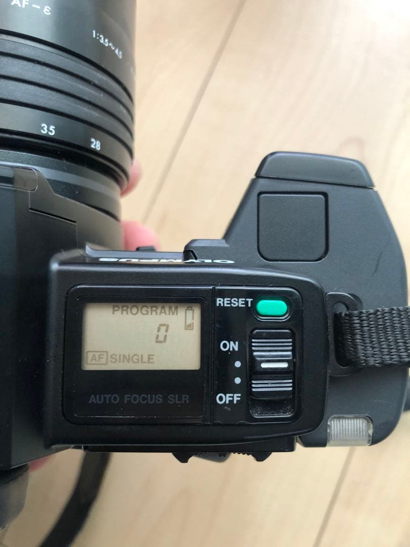 OLYMPUS OM707 望遠レンズ200付き