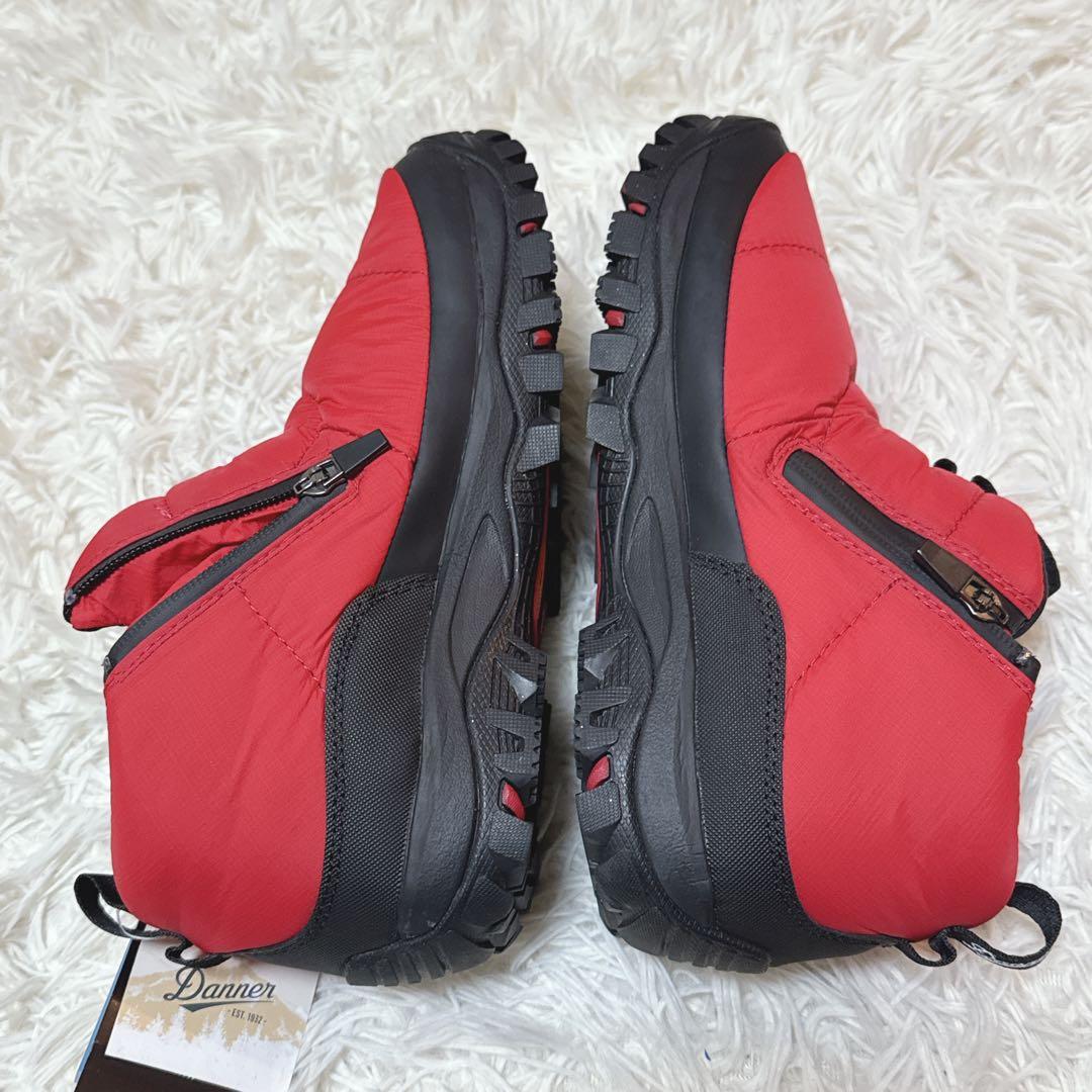 新品 DANNER ダナー FREDDO MIDDLE 防水中綿ブーツ 赤　24