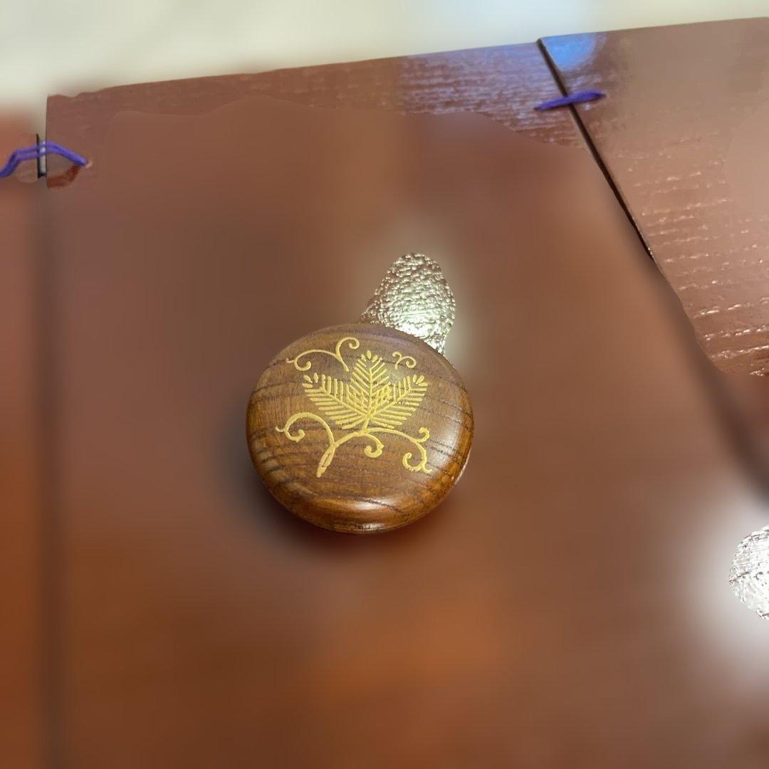 茶道用羽根・箸・木製器具セット