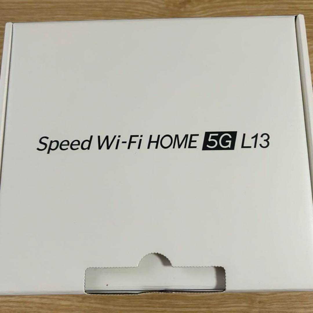 Speed Wi-Fi  5G L13 本体 付属品あり