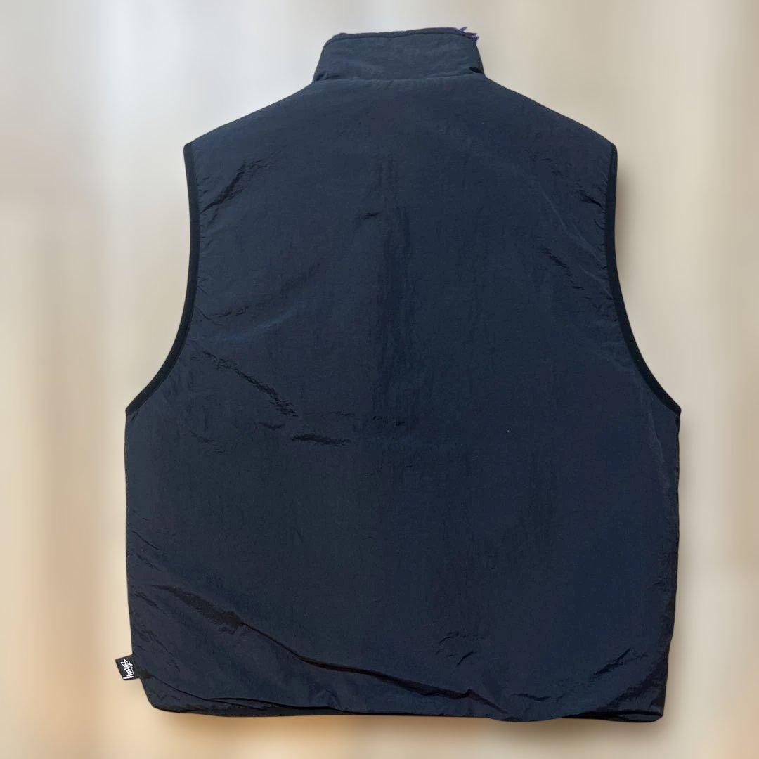 STUSSY / ステューシー リバーシブル ナイロン　ボアベスト