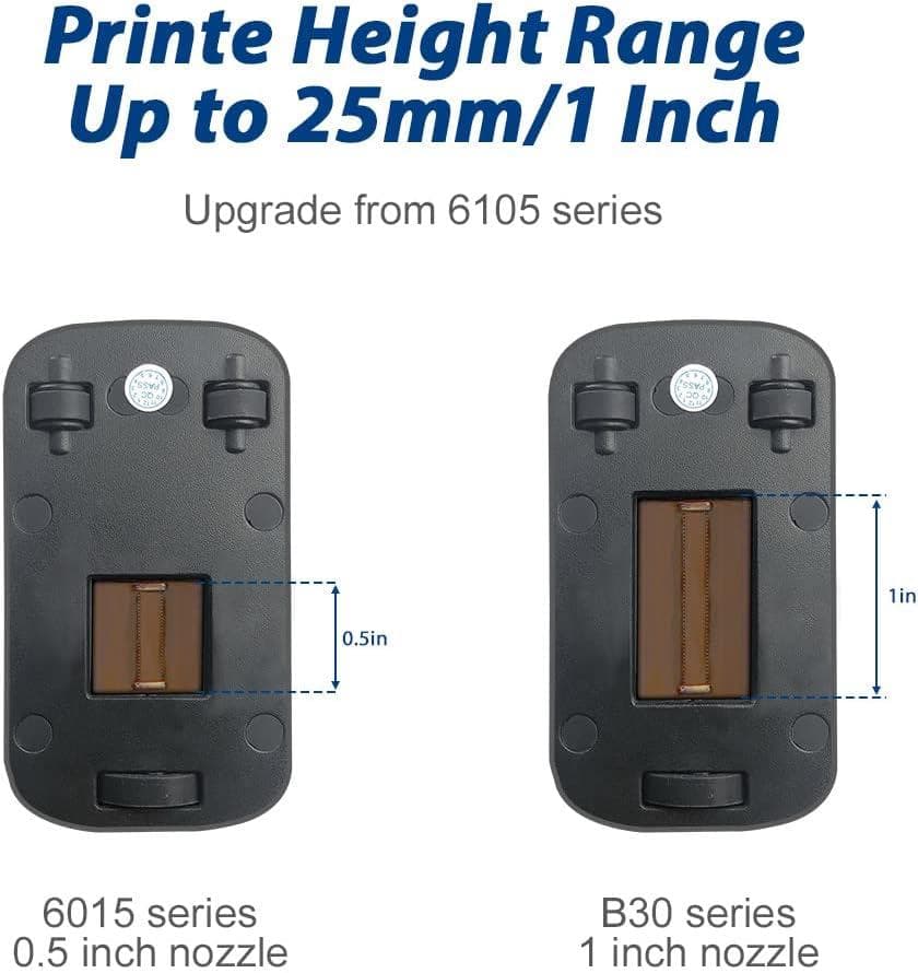 BENTSAI B30 1インチ ハンドヘルドプリンターラベラー 4.3インチ