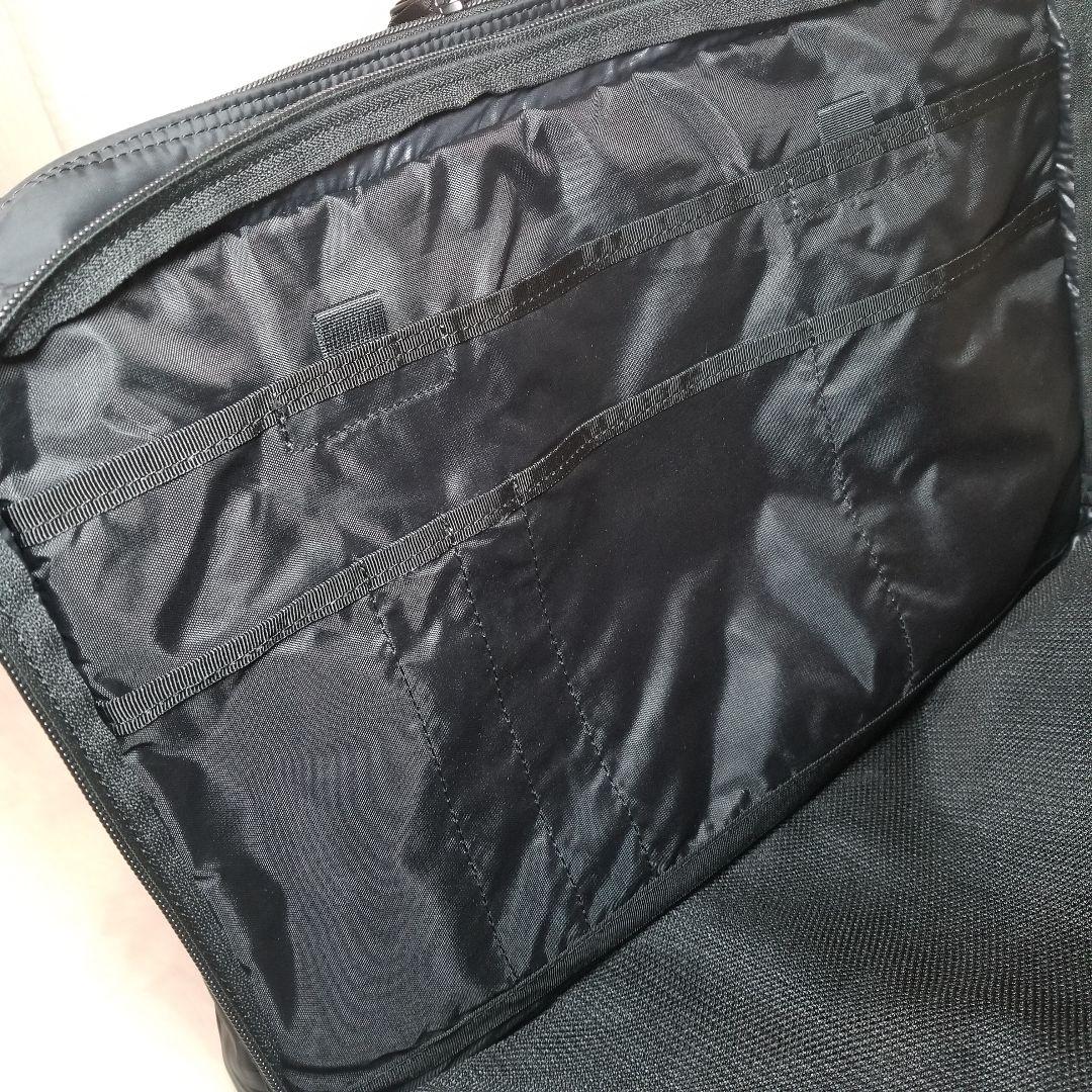 美品　ヘッドポーター　2way ブリーフケース　ブラックビューティー　2層式