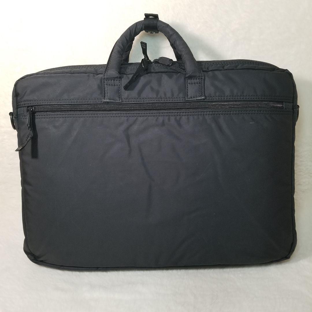 美品　ヘッドポーター　2way ブリーフケース　ブラックビューティー　2層式