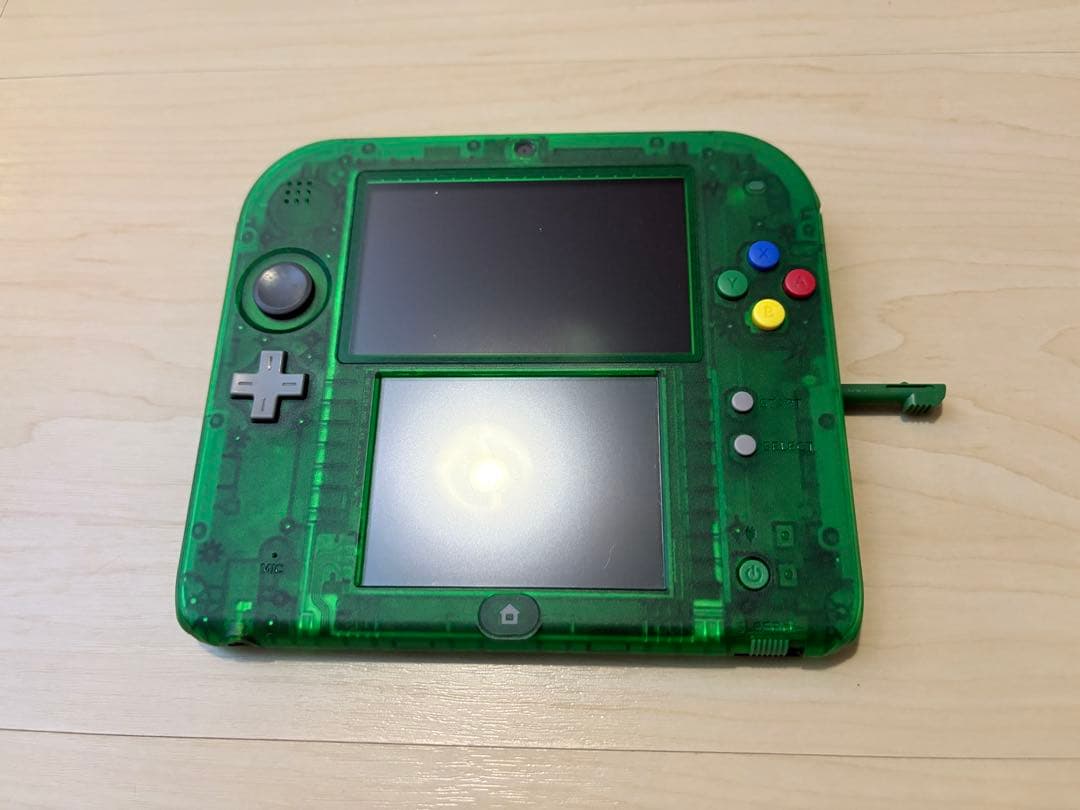 美品 ニンテンドー2DS『ポケットモンスター 緑』限定パック