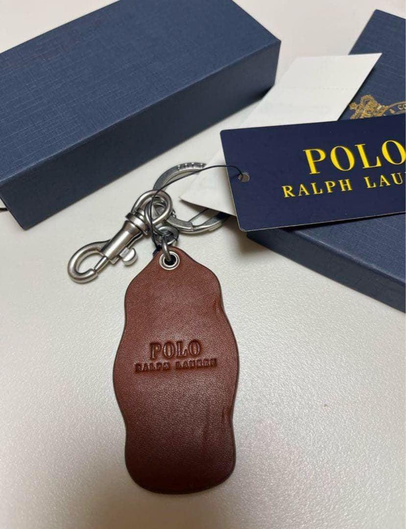 未使用　ポロラルフローレン　　ポロベアーキーホルダー／バッグチャーム