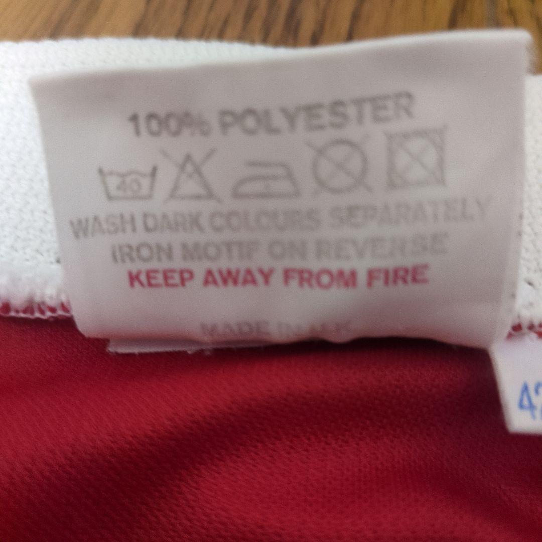 リバプール96~98ユニフォームReebok 42/44　MADE in UK