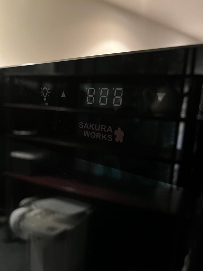 SAKURA WORKS ワインセラー ブラック2018年製