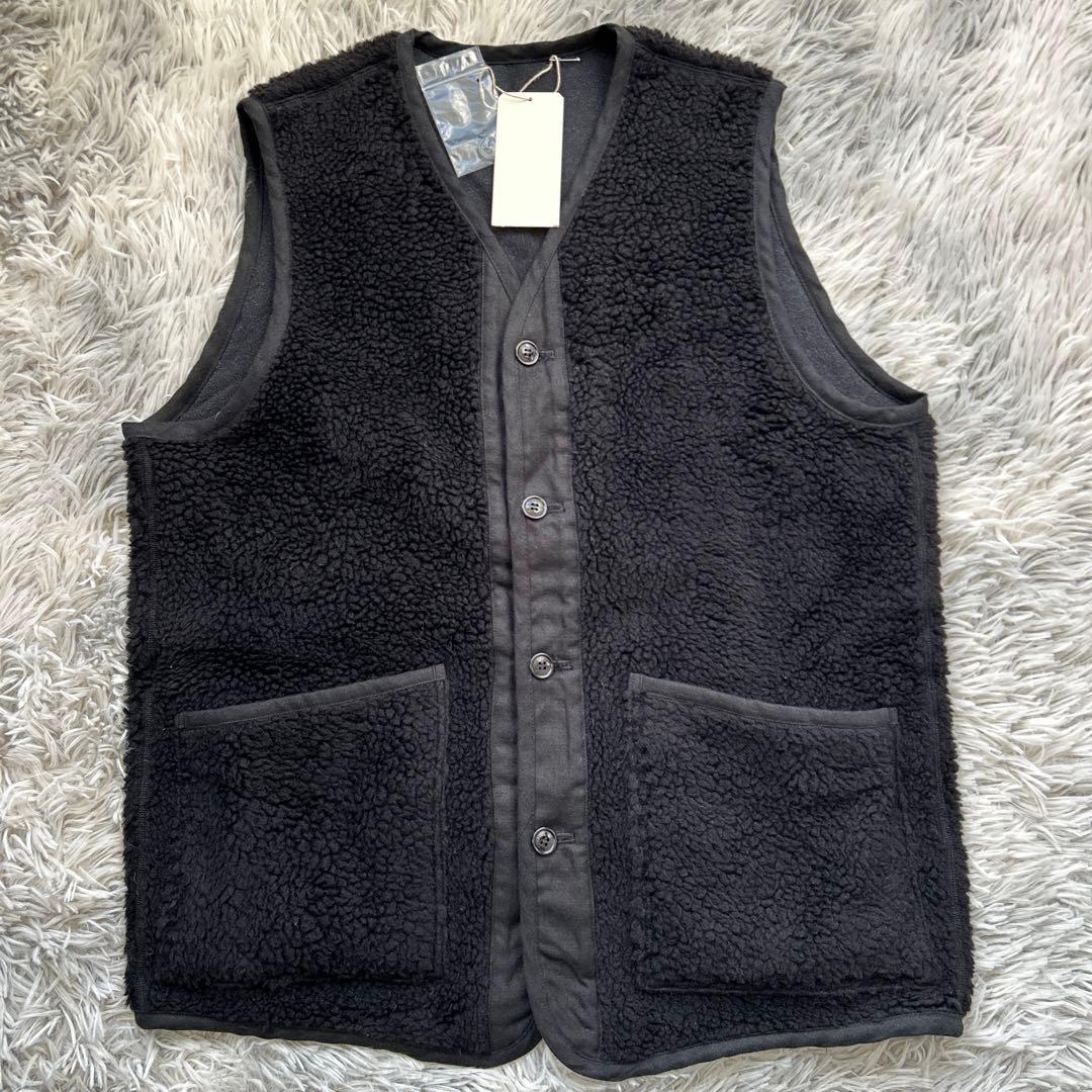 【新品】nest robe CONFECT. ウールコットンパイルボアベスト