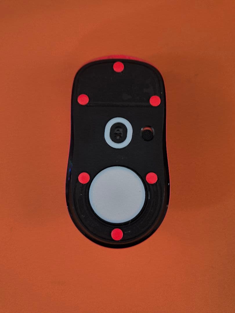 Logicool G prox SUPERLIGHT レッド マウス 本体