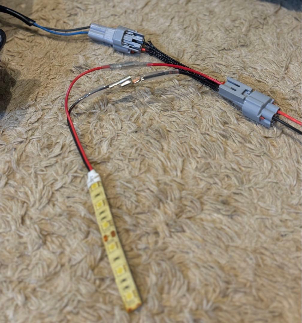 【katu mori】純正配線を無加工で接続できる グリルマーカー セット