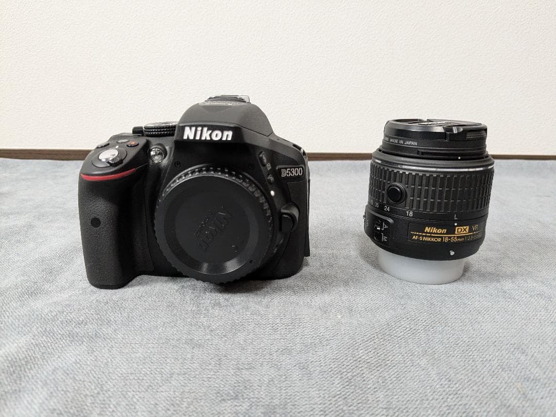 Nikon D5300 レンズキット 美品 ショット数6552 付属品完備
