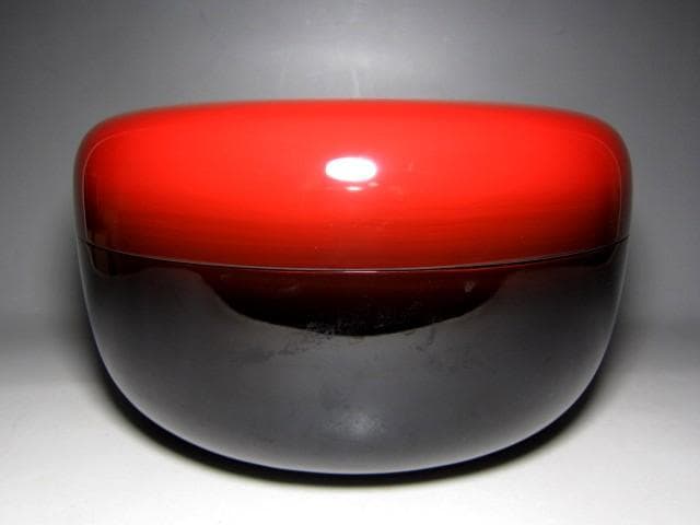 千家十職 塗師 中村宗哲 波千鳥喰籠 裏千家十四代 淡々斎花押　　　　e143