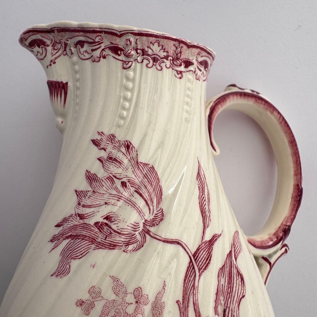 m*m様 フランスアンティーク　サルグミンヌ　Fontanges ミルクピッチャ