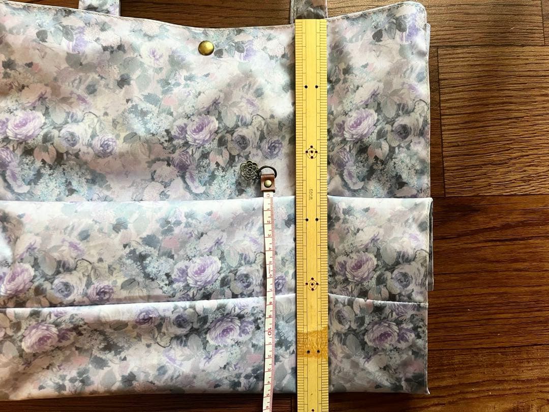 専用　リバティプリント　ラミネート　スクエアバッグ　ハムステッドサマー