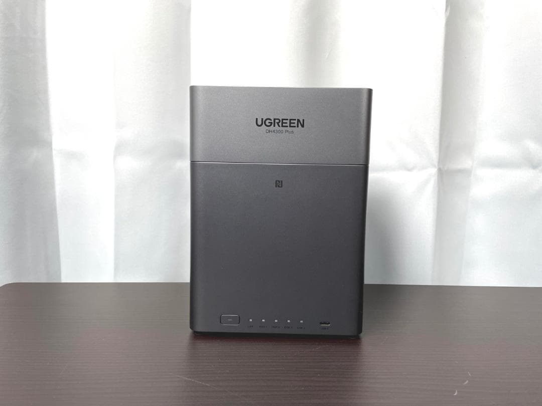 使用短め UGREEN NAS DH4300 Plus