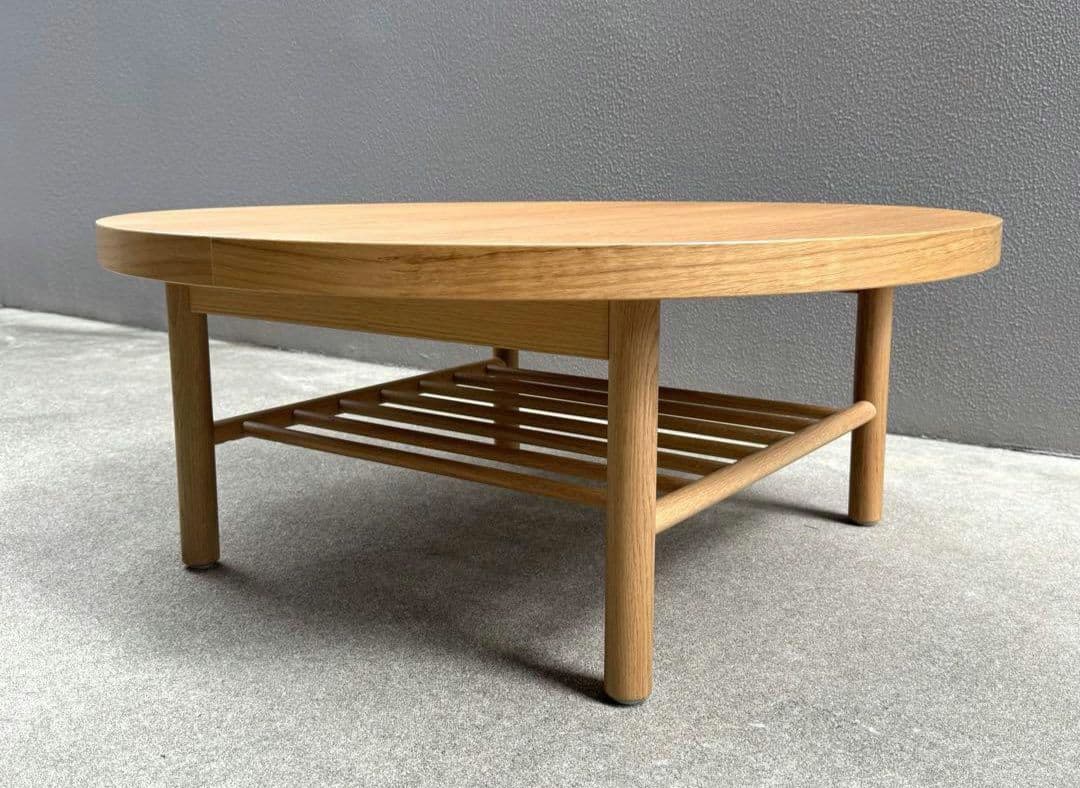 IKEAイケア北欧風センターテーブル円形丸型ちゃぶ台