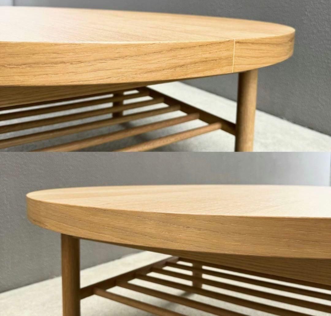 IKEAイケア北欧風センターテーブル円形丸型ちゃぶ台